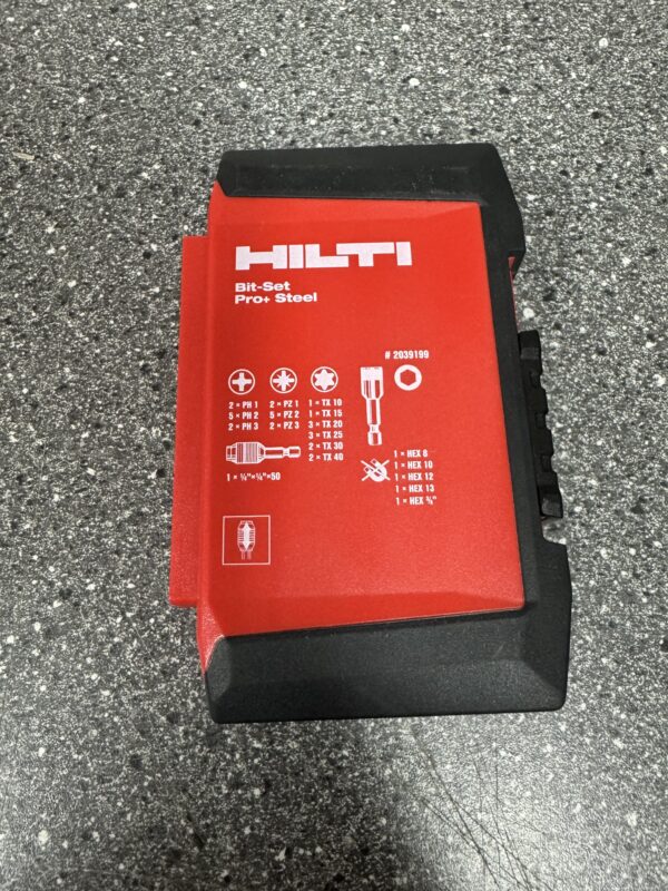 Hilti Bit-set Pro+ Steel  | Zustand: Wie Neu – Bild 3