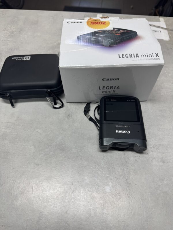 Canon Legria Mini X | mit Originalverpackung 1x akku und ladegerät  | Zustand: Sehr Gut – Bild 2