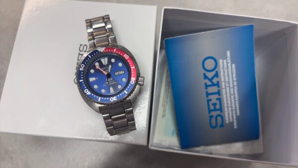 Seiko Padi Automatic Divers 200m Uhr  | mit Originalverpackung | Zustand: Gut