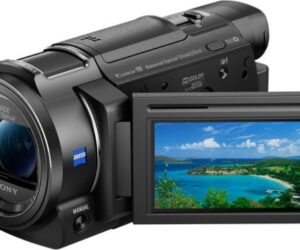Sony FDR-AX33 schwarz Camcorder | 3 Akkus | Mikrophone | Ladegerät | Zustand: Gut
