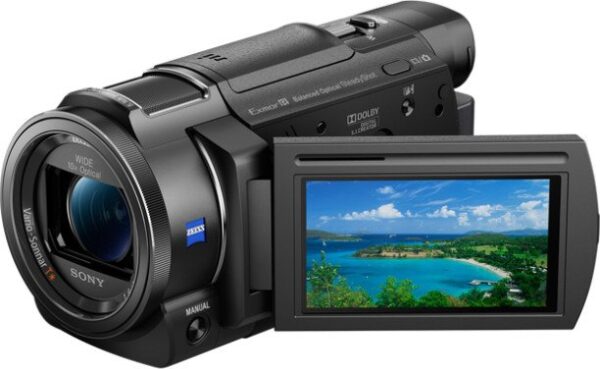 Sony FDR-AX33 schwarz Camcorder | 3 Akkus | Mikrophone | Ladegerät | Zustand: Gut