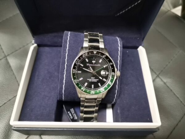 Maserati GMT Automatic Uhr  | mit Originalverpackung | Zustand: Neu