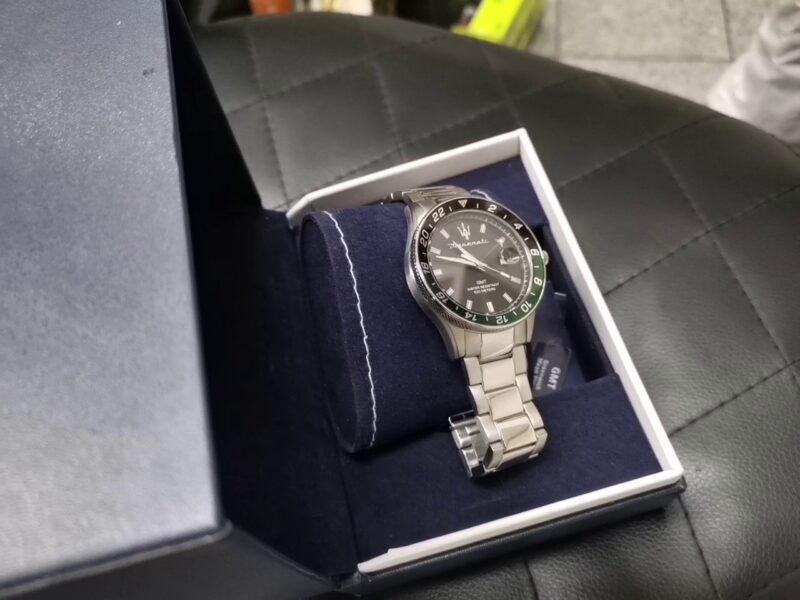 Maserati GMT Automatic Uhr  | mit Originalverpackung | Zustand: Neu – Bild 4