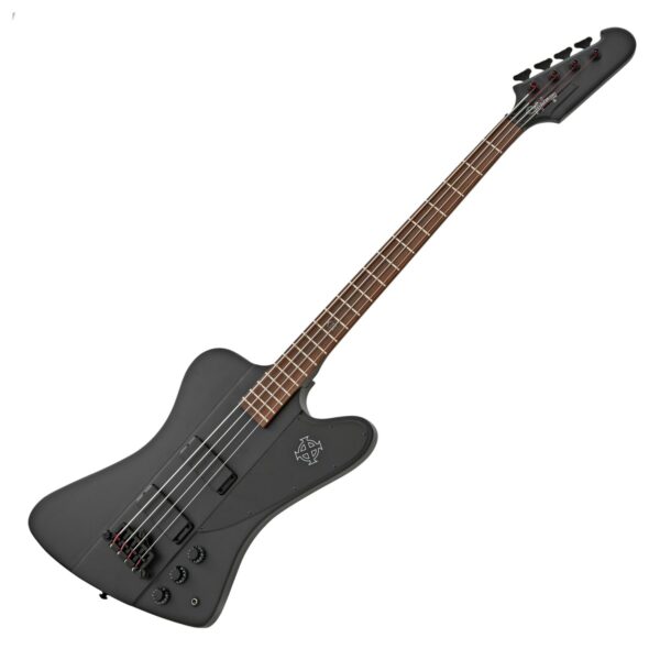 Epiphone Gothic Thunderbird IV Bassgitarre USA  | Schwarze Tasche  | Zustand: In Ordnung