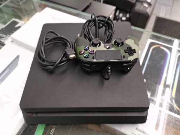 Sony PS4 Slim 500GB | Zustand: Gut | Farbe: schwarz – Bild 3