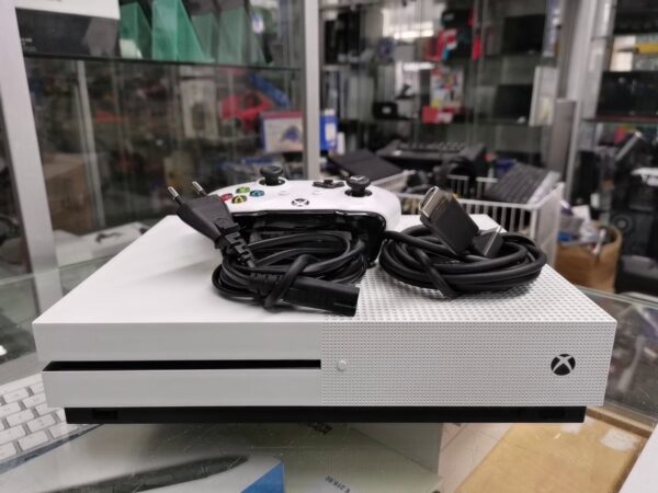 XBox One S 1TB | Zustand: Gut | Farbe: weiss – Bild 3