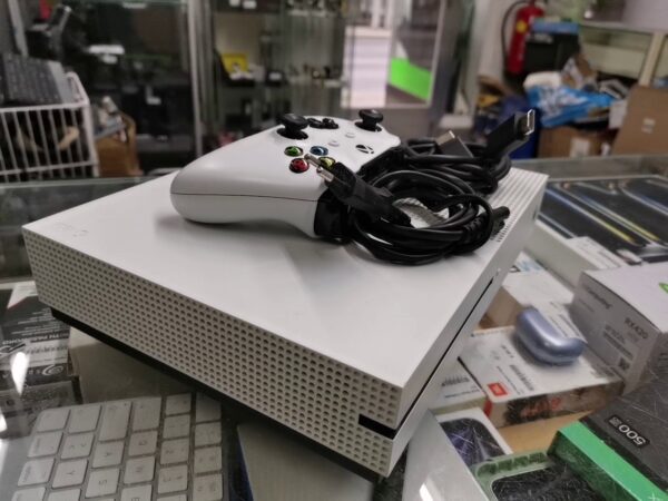 XBox One S 1TB | Zustand: Gut | Farbe: weiss – Bild 5