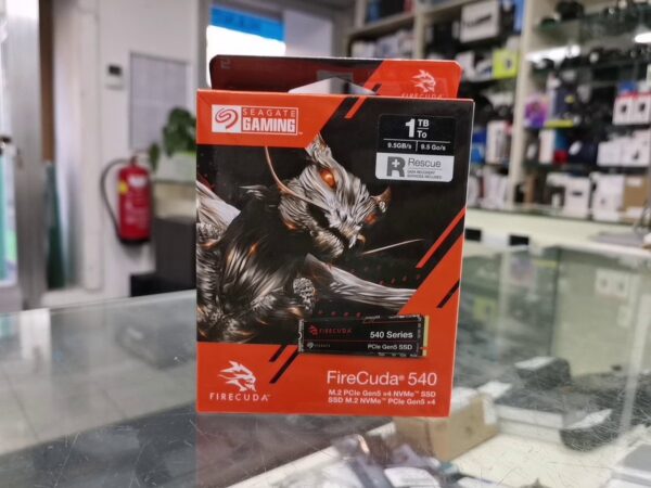 Seagate Firecuda 540 Ssd +rescue 1tb, M.2 2280 / M-key / Pcie 5.0 X4 | mit Originalverpackung  | Zustand: Neu – Bild 5