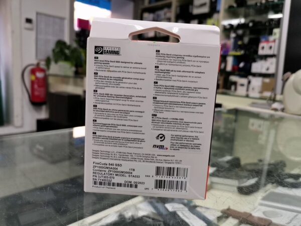 Seagate Firecuda 540 Ssd +rescue 1tb, M.2 2280 / M-key / Pcie 5.0 X4 | mit Originalverpackung  | Zustand: Neu – Bild 6