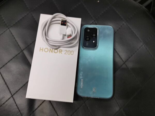 Honor 200 Lite Cyan Lake 256 Gb  | mit Originalverpackung | SimLock: Frei | Zustand: Wie Neu | Farbe: schwarz – Bild 6