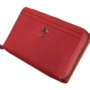 Menzo 7034 Damenbörse Saison2 / Nappaleder | Rot | Zustand: Wie Neu