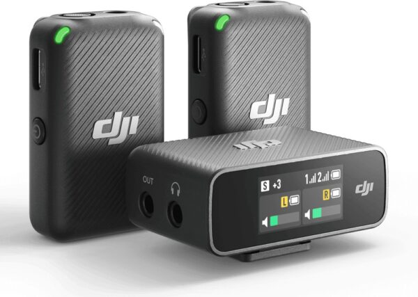 Dji Mic, 2 Sender + 1 Empfänger + Ladeschale | mit Originalverpackung | Zustand: Sehr Gut – Bild 2