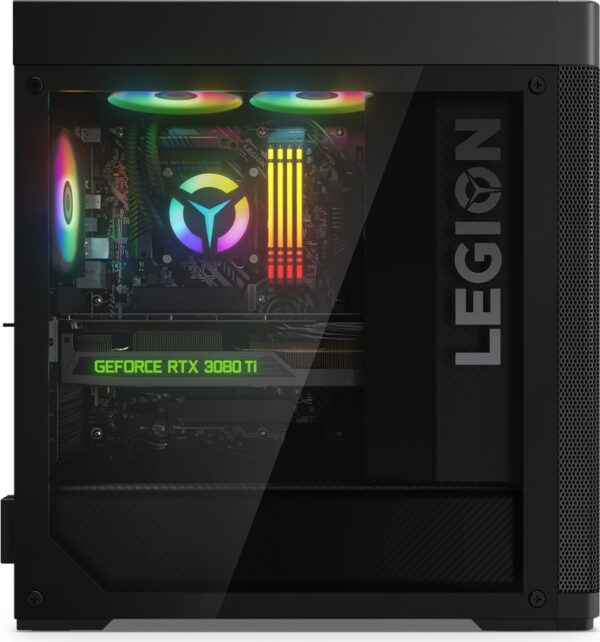 Lenovo Legion T7 34IAZ7 | mit Originalverpackung |  Core i9-12900KF | 32GB RAM | 2TB SSD | GeForce RTX 3080 | DE | Zustand: Wie Neu – Bild 4