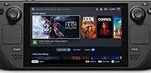 Valve Steam Deck, 64GB Flash+ 200Gb SD Karte | Hülle schwarz |  mit Ladegerät | Zustand: Sehr Gut