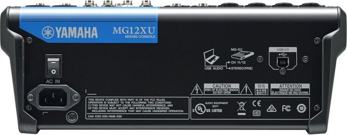 Yamaha Mg12xu Powermixer Mischpult | mit Koffer | Zustand: Sehr Gut – Bild 2