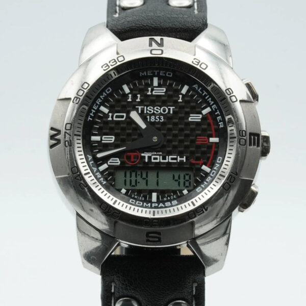 Tissot T-touch Quartz Chrono Herren Uhr 41mm Titan Z253/353 | Zustand: Sehr Gut