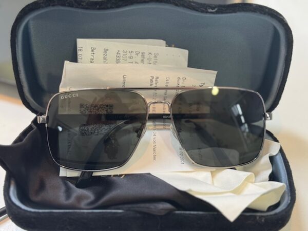 Gucci GG1289s Brille  | Mit Originale Rechnung  |  Hülle  | Zustand: Sehr Gut – Bild 3
