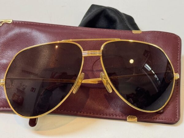 Cartier Vendome Santos Brille  | Mit Hülle  | Zustand: Gut – Bild 2