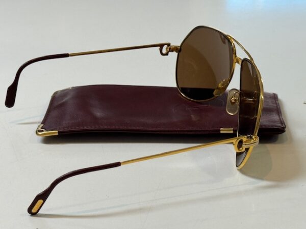 Cartier Vendome Santos Brille  | Mit Hülle  | Zustand: Gut – Bild 4