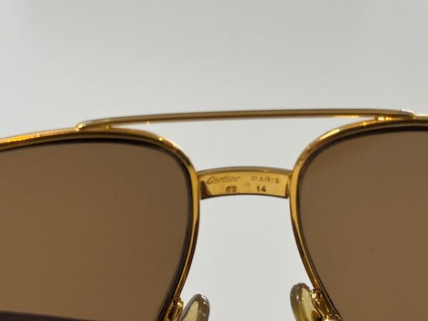 Cartier Vendome Santos Brille  | Mit Hülle  | Zustand: Gut – Bild 5