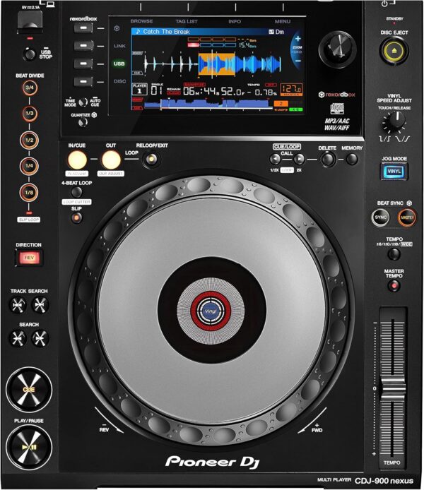 Pioneer CDJ- 900 Nexus Digitaler DJ CD Player /MP3/WAV | Mit Stromkabel  |  Abdeckung  | Zustand: Gut