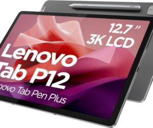Lenovo Tab P12 128GB Wifi  | Verpackung ist beschädigt  |  Stift 
 | Zustand: Gut | Farbe: schwarz