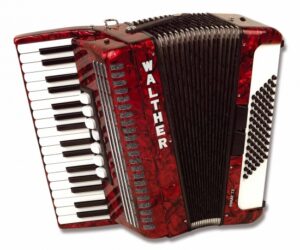 Walther Akkordeon Pirat 72 Bass | Mit Koffer  | Zustand: Wie Neu