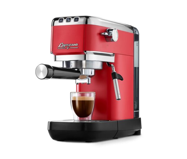 Tchibo Siebträger Espressomaschine Lapressa , rot | Zustand: Neu