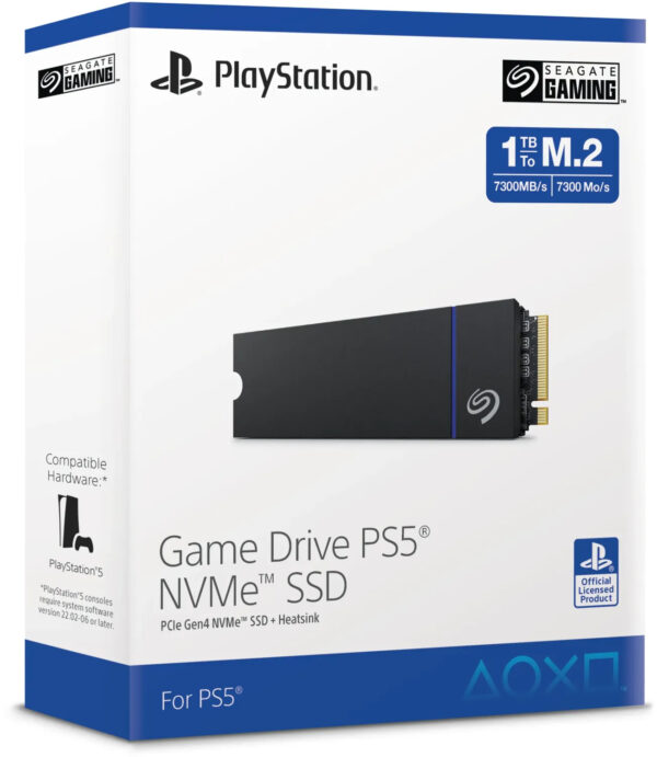 Seagate Game Drive PS5 NVMe SSD 1TB, M.2  |   | Zustand: Neu