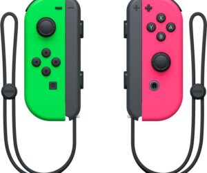 Nintendo Joy-con Controllers (pair) - Neon Green/neon Pink | Zustand: Neu