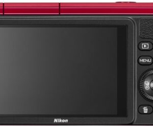 Nikon 1 S1 rot mit Objektiv 11-27.5mm 3.5-5.6 | mit Originalverpackung  | Zustand: Sehr Gut