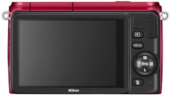 Nikon 1 S1 rot mit Objektiv 11-27.5mm 3.5-5.6 | mit Originalverpackung  | Zustand: Sehr Gut
