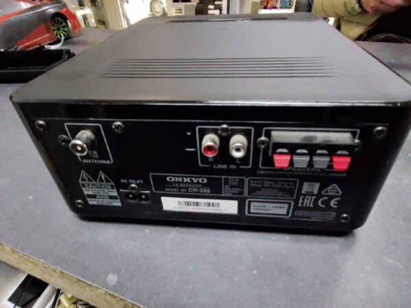 ONKYO CR-265 schwarz CD Receiver | ohne Lautsprecher  | ohne Fernbedienung   | Zustand: Gut – Bild 3