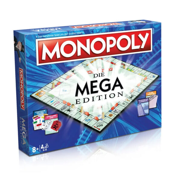 Monopoly - Die Mega-Edition | mit Originalverpackung | Zustand: Neu
