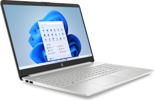 HP Laptop 15s-fq5904ng | mit Originalverpackung | Core i5-1235U | 8GB RAM | 512GB SSD | Natural Silver | unbenutzt | Zustand: Wie Neu