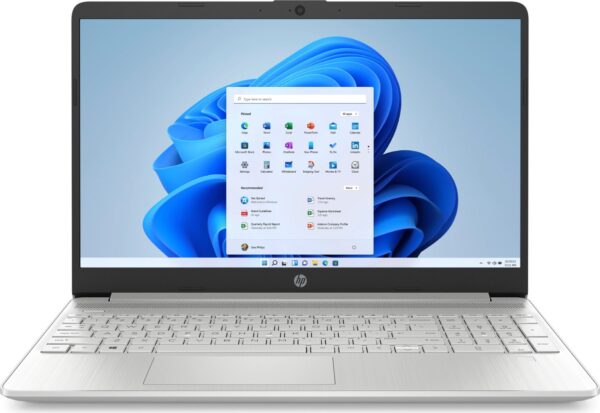 HP Laptop 15s-fq5904ng | mit Originalverpackung | Core i5-1235U | 8GB RAM | 512GB SSD | Natural Silver | unbenutzt | Zustand: Wie Neu – Bild 2
