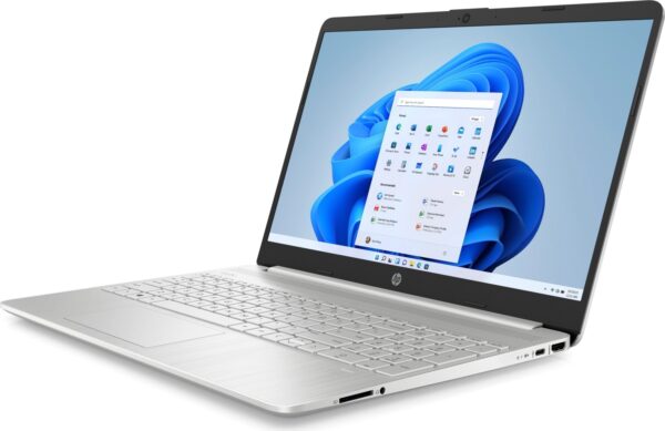 HP Laptop 15s-fq5904ng | mit Originalverpackung | Core i5-1235U | 8GB RAM | 512GB SSD | Natural Silver | unbenutzt | Zustand: Wie Neu – Bild 3
