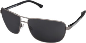 Emporio Armani EA2033 313087 | Sonnenbrille gunmetal rubber | grey | Zustand: Sehr Gut