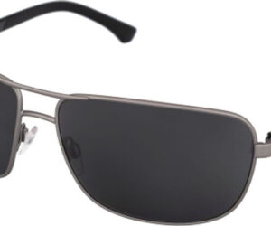 Emporio Armani EA2033 313087 | Sonnenbrille gunmetal rubber | grey | Zustand: Sehr Gut
