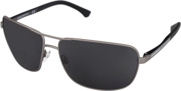 Emporio Armani EA2033 313087 | Sonnenbrille gunmetal rubber | grey | Zustand: Sehr Gut