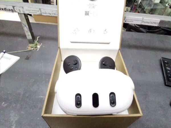 Meta Quest 3 128GB | mit Originalverpackung | mit org. Rechnung | Zustand: Wie Neu | Farbe: weiss – Bild 3