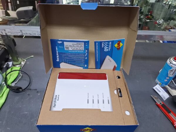 AVM FRITZ!Box 6660 Cable Mesh Router | mit Originalverpackung | Zustand: Gut – Bild 2