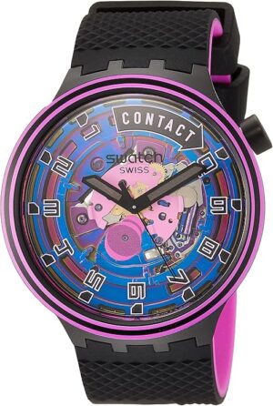 Swatch Uhr Big Bold Planeten SB01B126 Touchdown Gurt  | Zustand: Sehr Gut