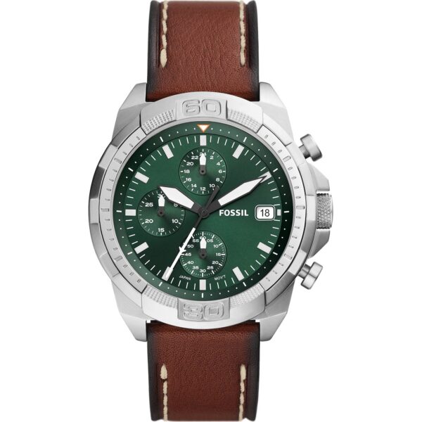 Fossil Men Bronson Chronograph Brown  Leather Watch Fs5898  | mit Originalverpackung | Chronohraf funktionier nichrt | Zustand: Sehr Gut