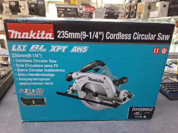 Makita DHS900ZU Akku-Handkreissäge solo | mit Originalverpackung | 36V(2x18V) | Zustand: Sehr Gut – Bild 5