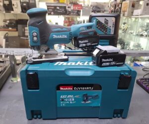 Makita DJV181RTJ Akku-Pendelhubstichsäge | mit MAKPAC +2 Akkus 5.0Ah und Ladegerät | Zustand: Sehr Gut