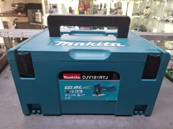 Makita DJV181RTJ Akku-Pendelhubstichsäge | mit MAKPAC +2 Akkus 5.0Ah und Ladegerät | Zustand: Sehr Gut – Bild 4