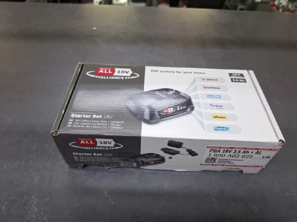 Bosch Al 18v-20 + Pba 18 V / 2,5 Ah | mit Originalverpackung | Zustand: Sehr Gut – Bild 3