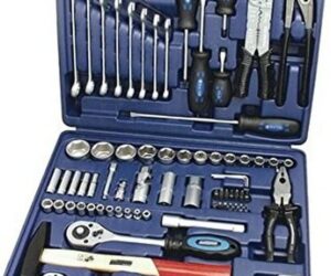 Brüder Mannesmann Werkzeugkoffer, 99-teilig | M29099  | Koffer blau | Zustand: Gut