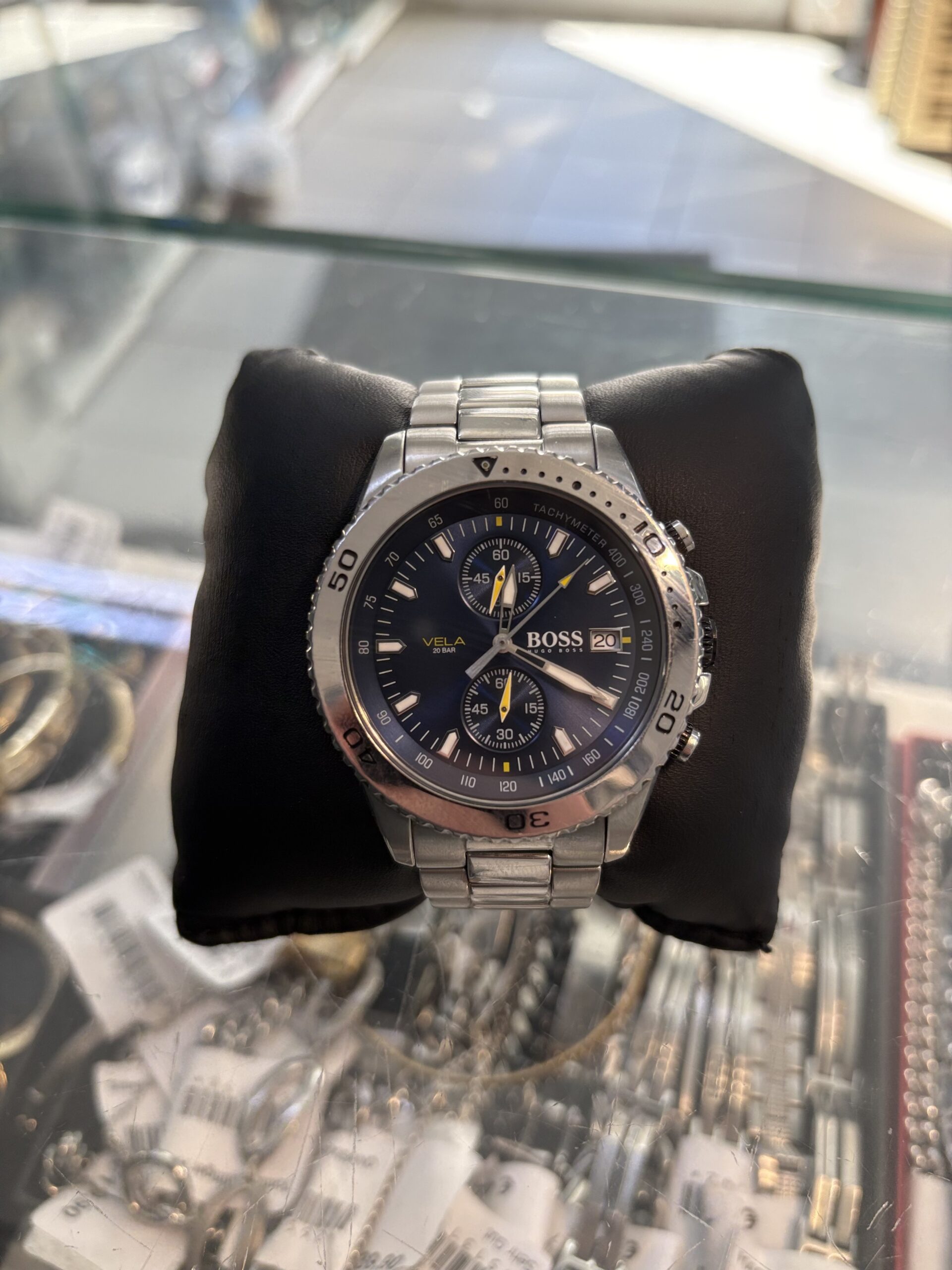 Hugo Boss Vela 1513775 | Chronograph ohne Originale verpackung | Zustand: Sehr Gut – Bild 2